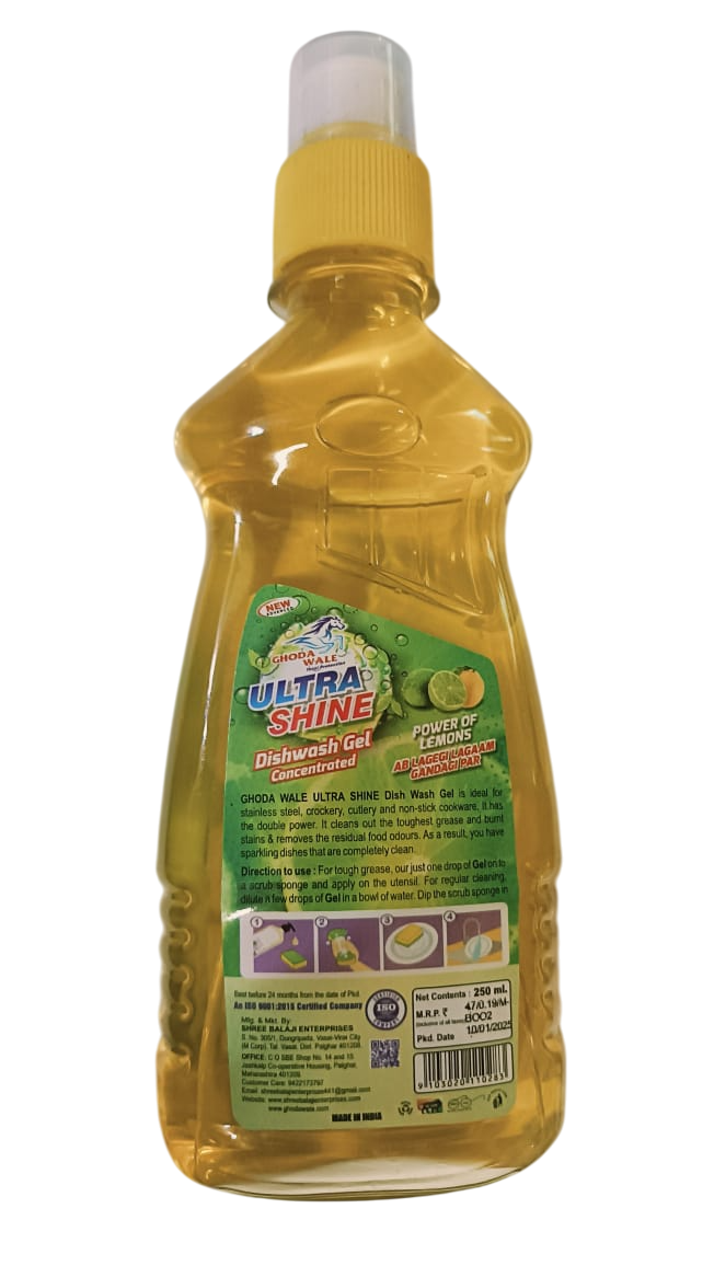 Ultra Shine Dish Wash Gel – 500 ML